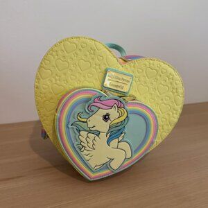 Loungefly My Little Pony Exclusive Sky Dancer Heart Shaped Figural Mini Backpack